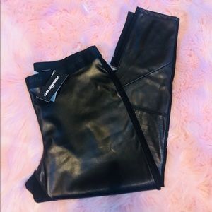 Brand New leather front dress pants